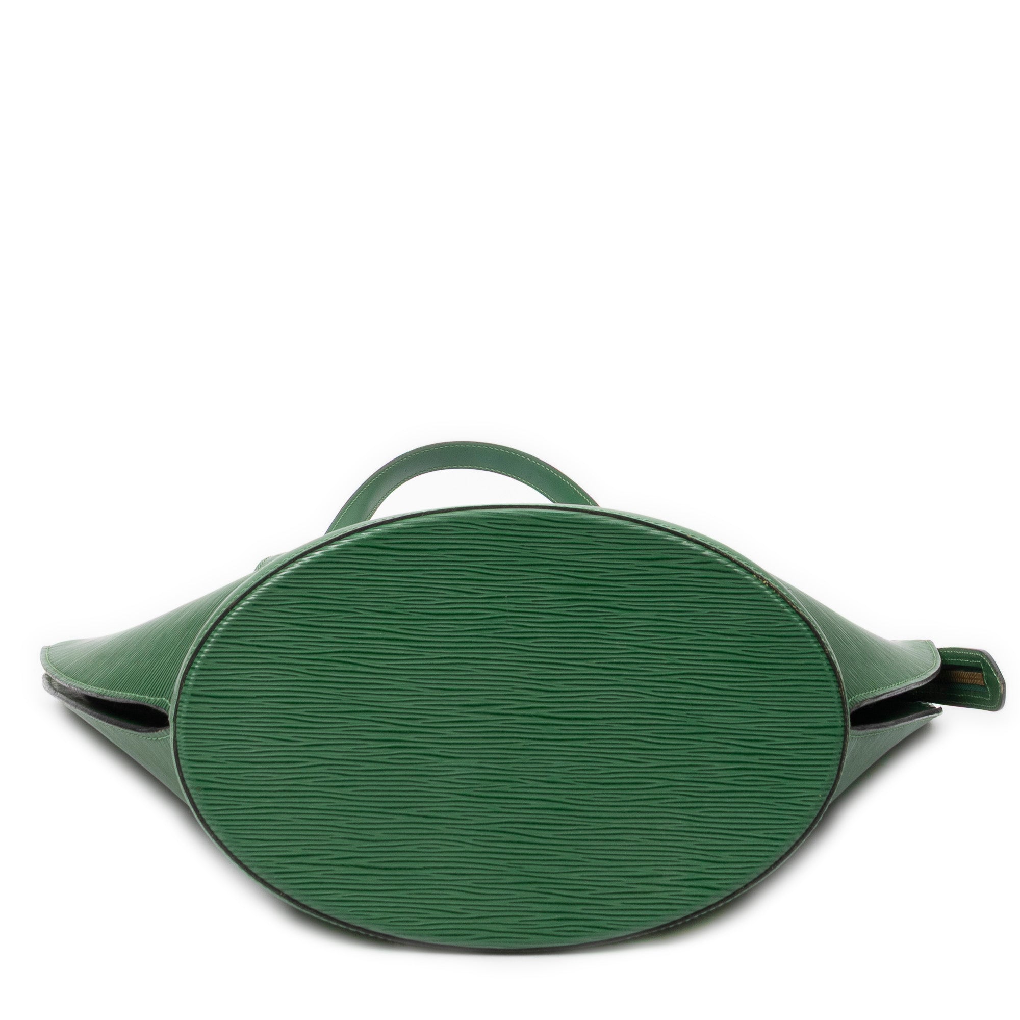 Shoulder Bag St-Jacques Shopping GM Green Epi