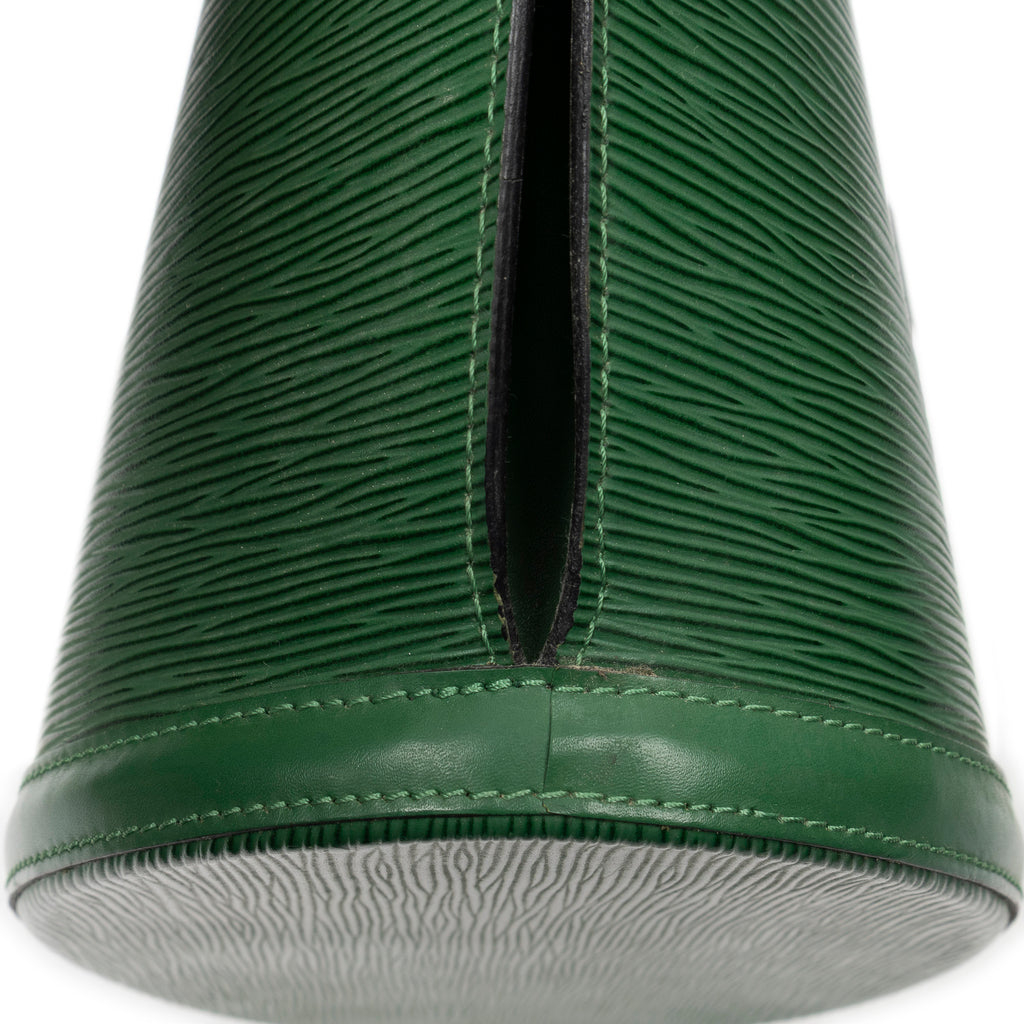 Shoulder Bag St-Jacques Shopping GM Green Epi