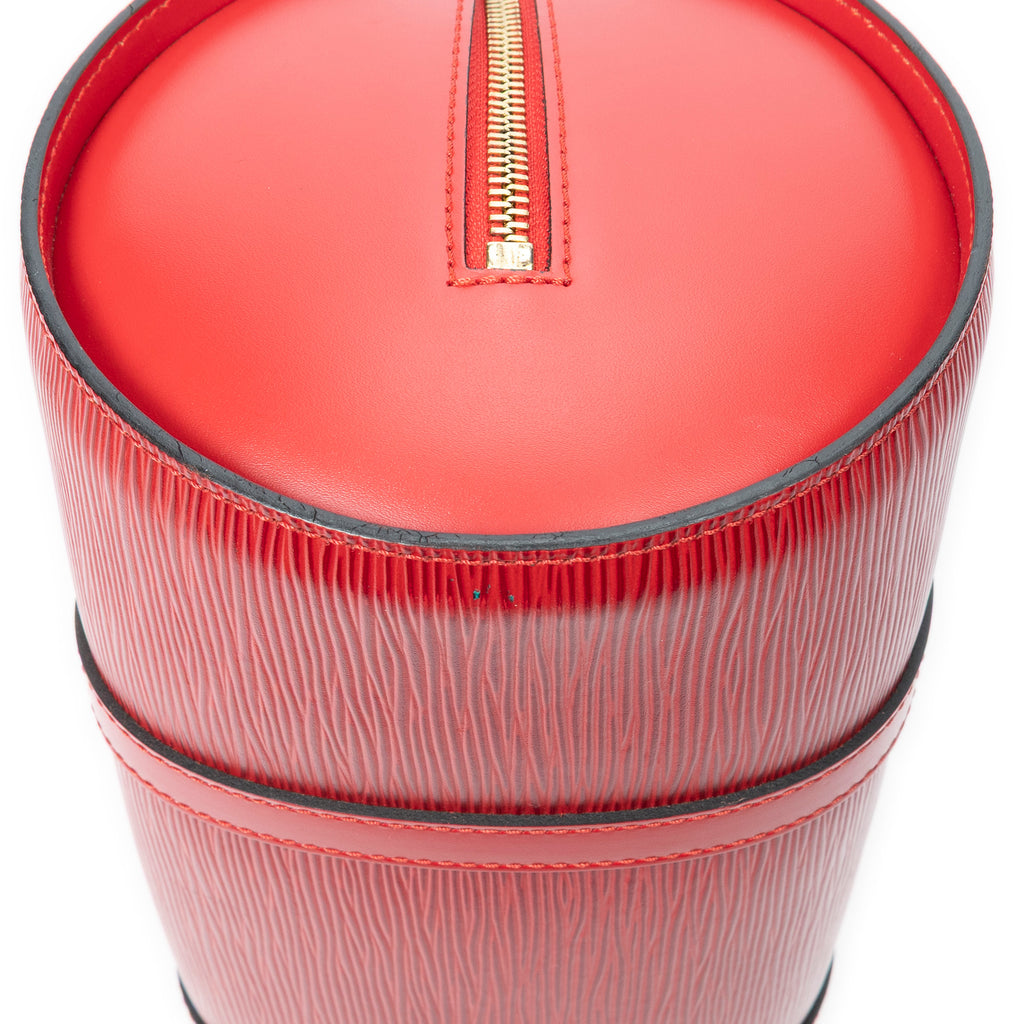 Handbag Soufflot Red Epi