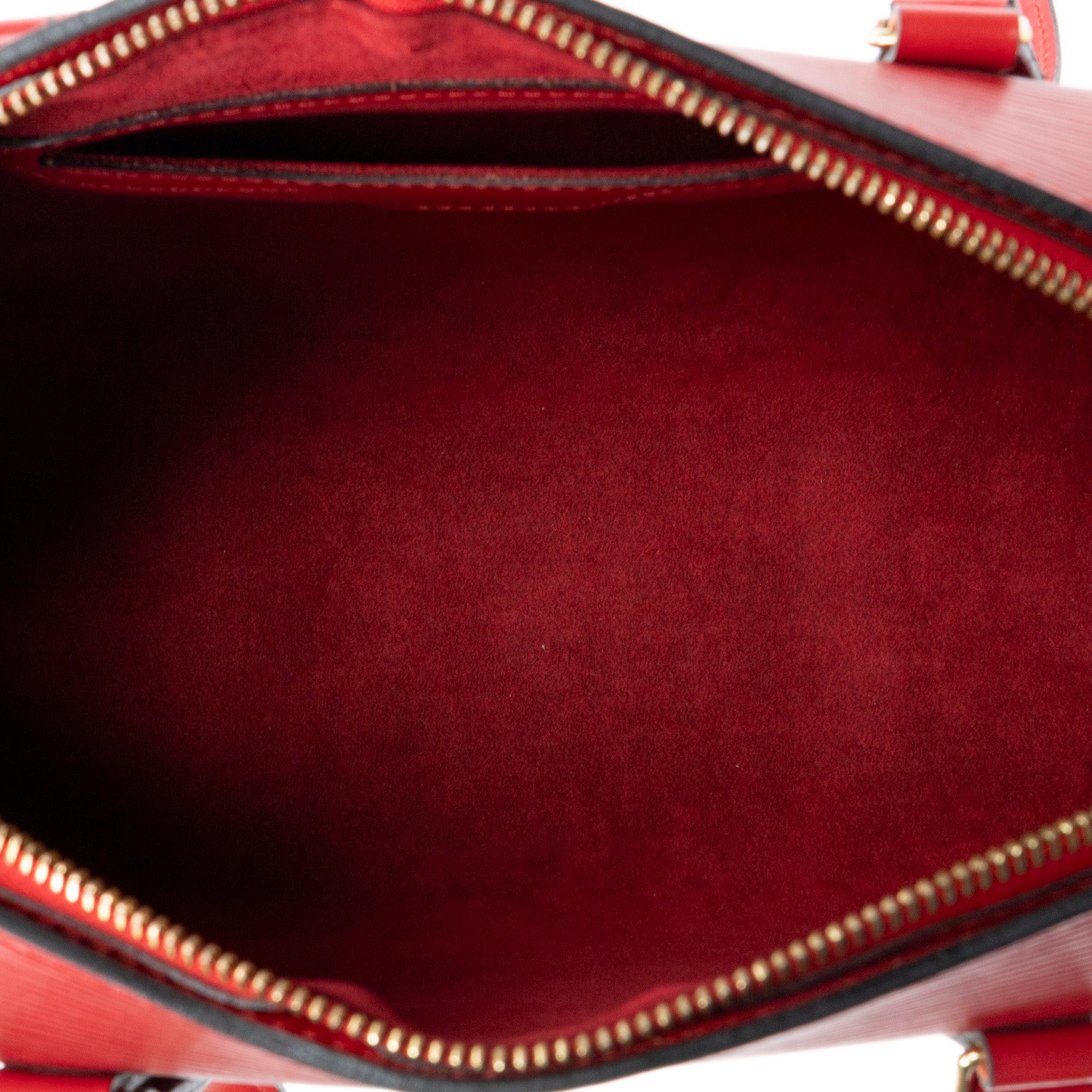 Handbag Soufflot Red Epi