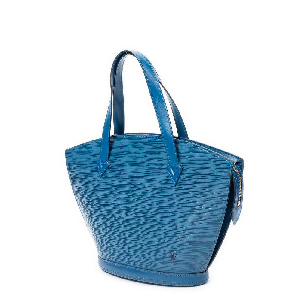 Handbag St-Jacques PM Blue Epi