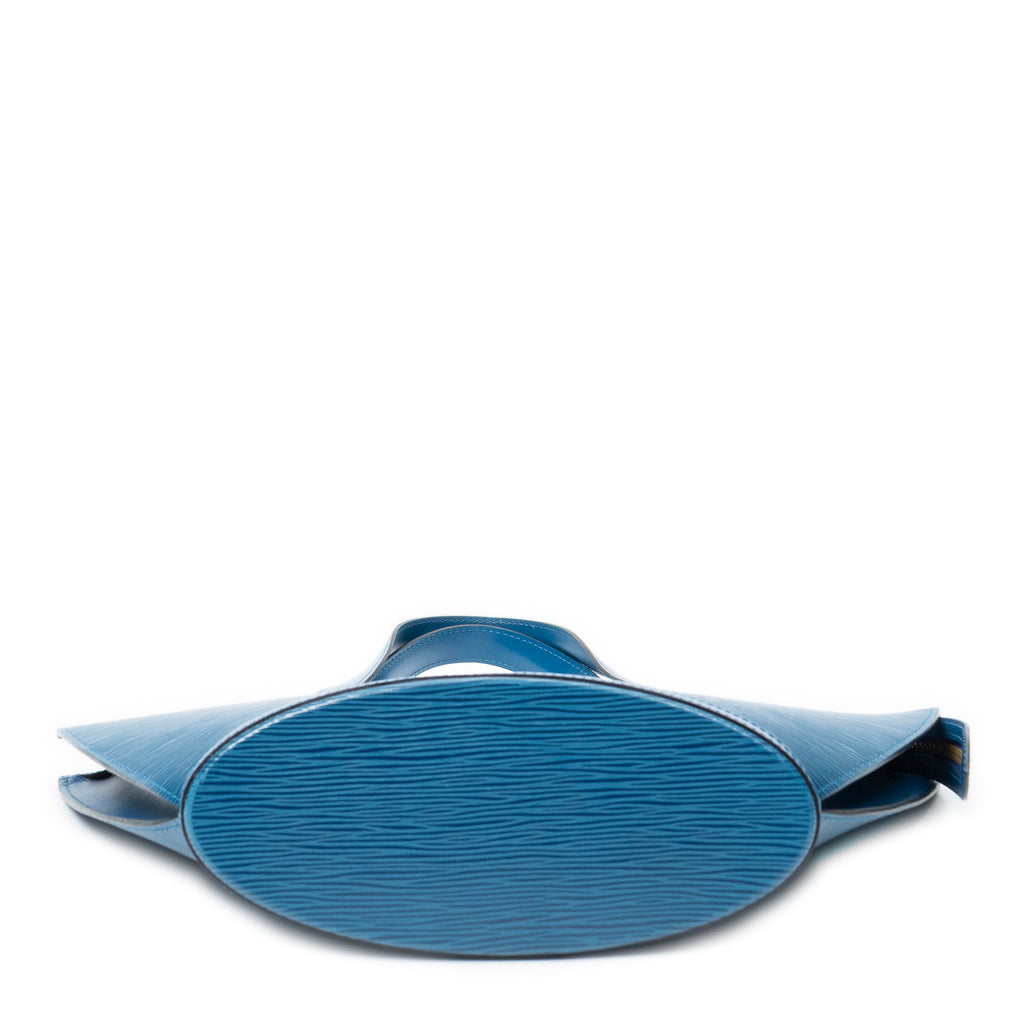 Handbag St-Jacques PM Blue Epi