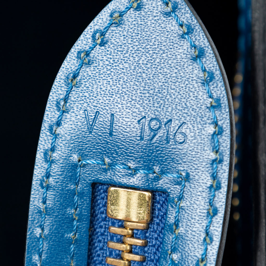 Handbag St-Jacques PM Blue Epi