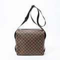 Shoulder Bag Naviglio Brown Damier Ebene