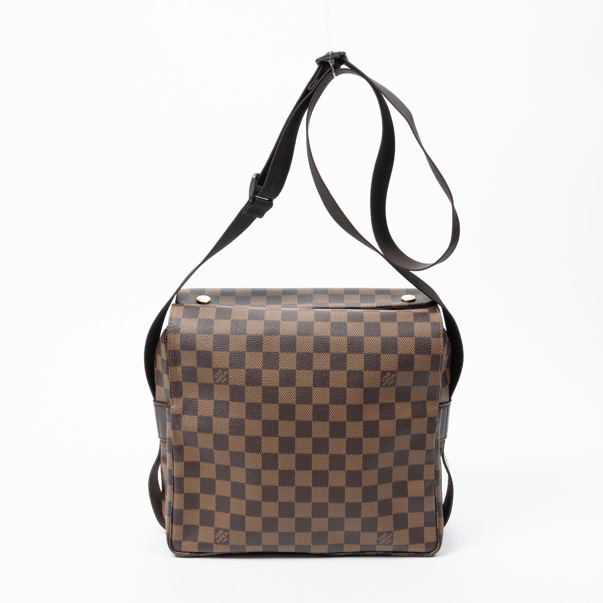 Shoulder Bag Naviglio Brown Damier Ebene