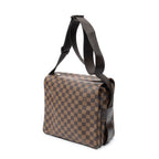 Shoulder Bag Naviglio Brown Damier Ebene