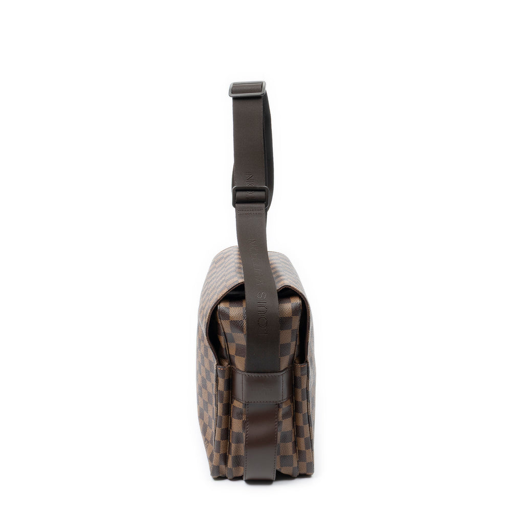 Shoulder Bag Naviglio Brown Damier Ebene
