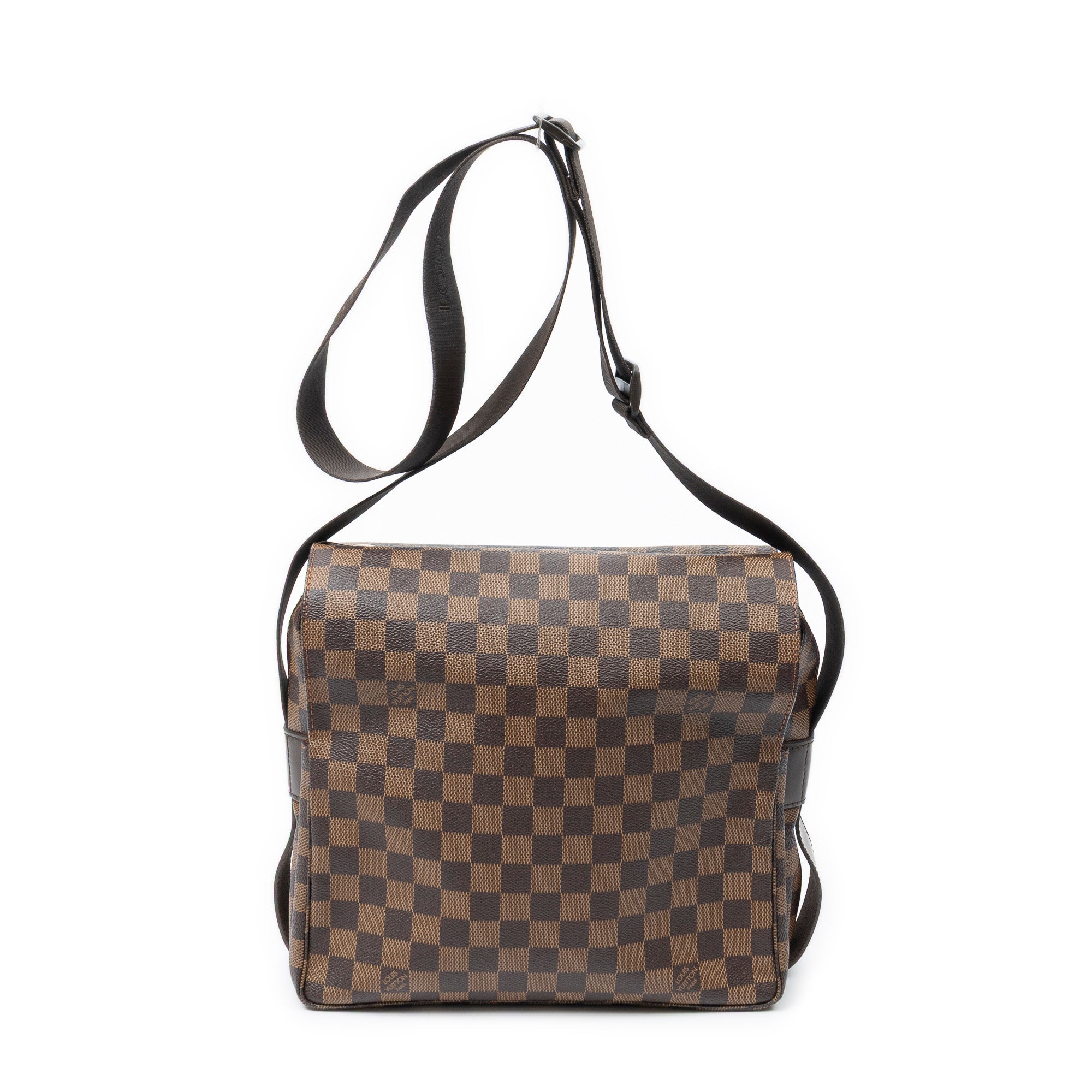 Shoulder Bag Naviglio Brown Damier Ebene