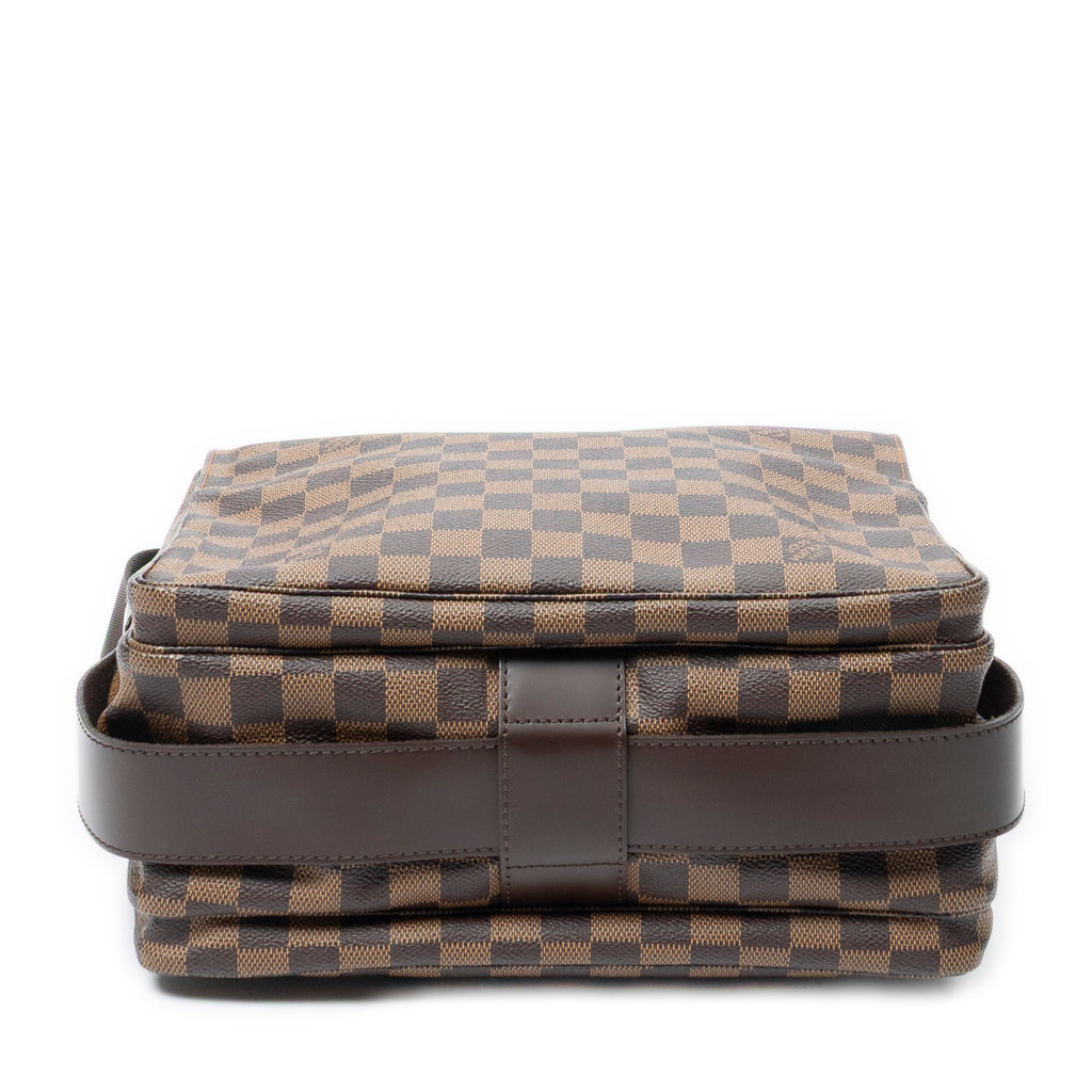 Shoulder Bag Naviglio Brown Damier Ebene