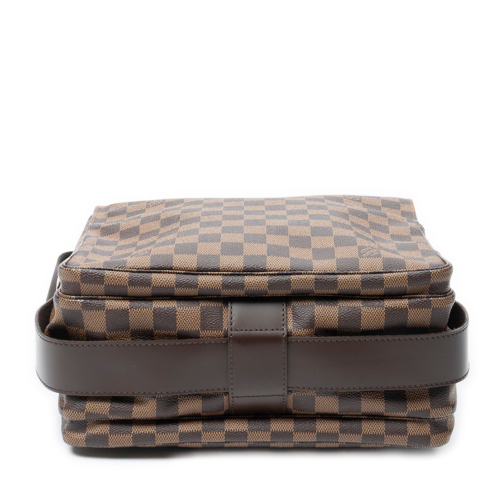 Shoulder Bag Naviglio Brown Damier Ebene