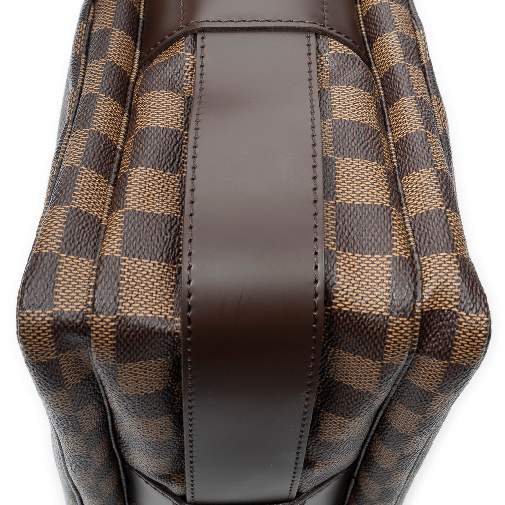 Shoulder Bag Naviglio Brown Damier Ebene