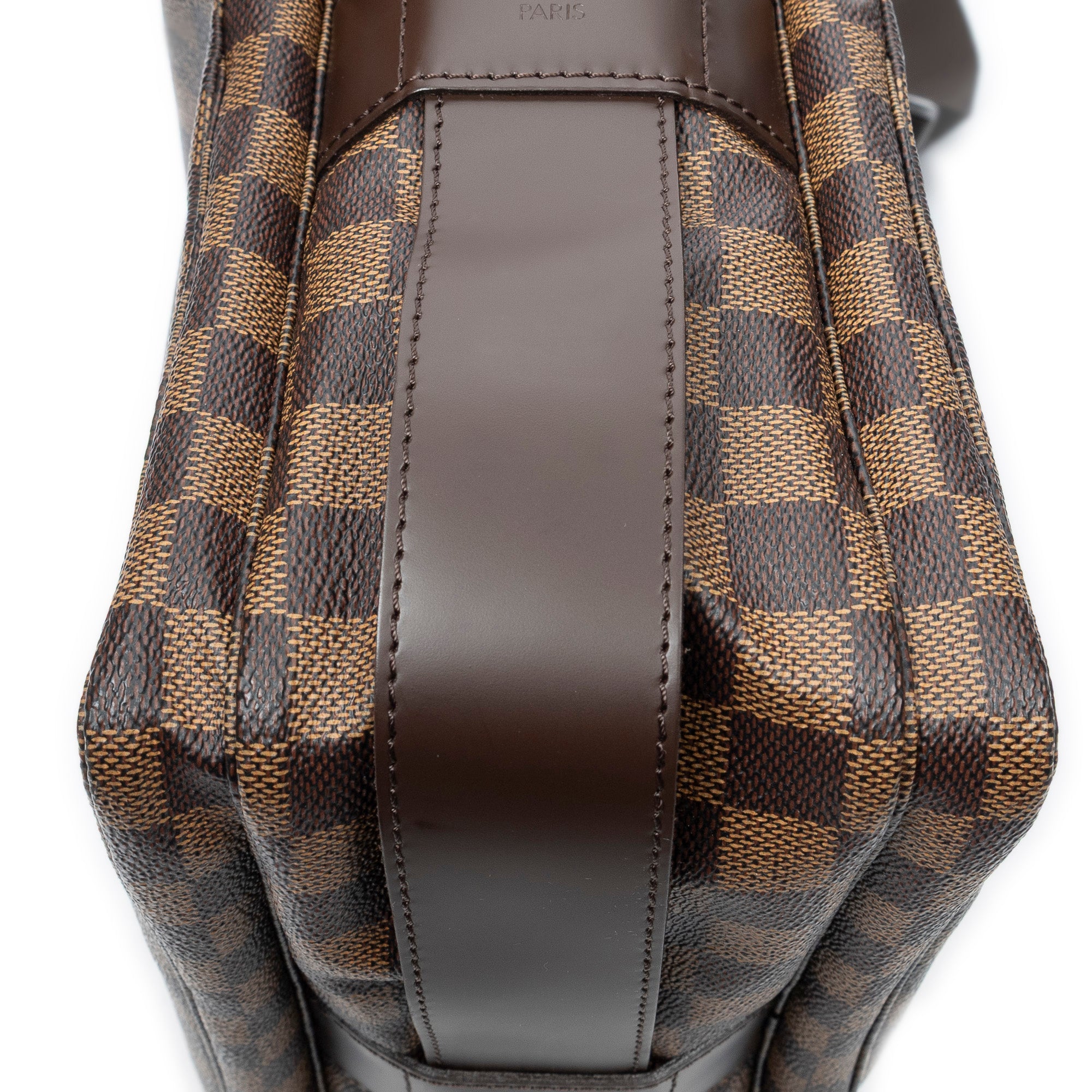 Shoulder Bag Naviglio Brown Damier Ebene