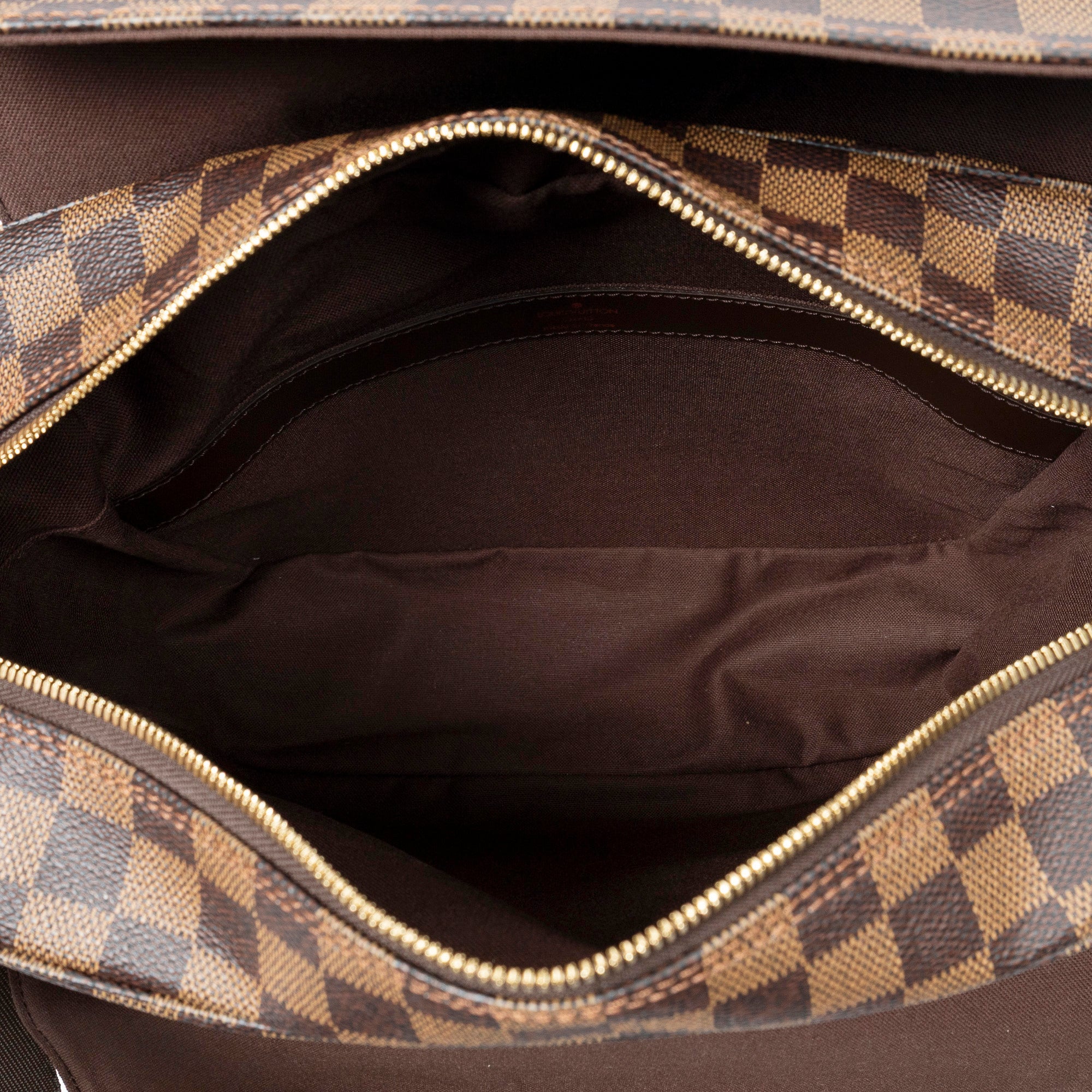 Shoulder Bag Naviglio Brown Damier Ebene