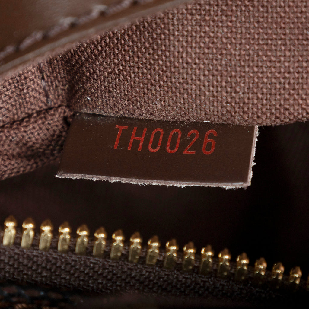 Shoulder Bag Naviglio Brown Damier Ebene