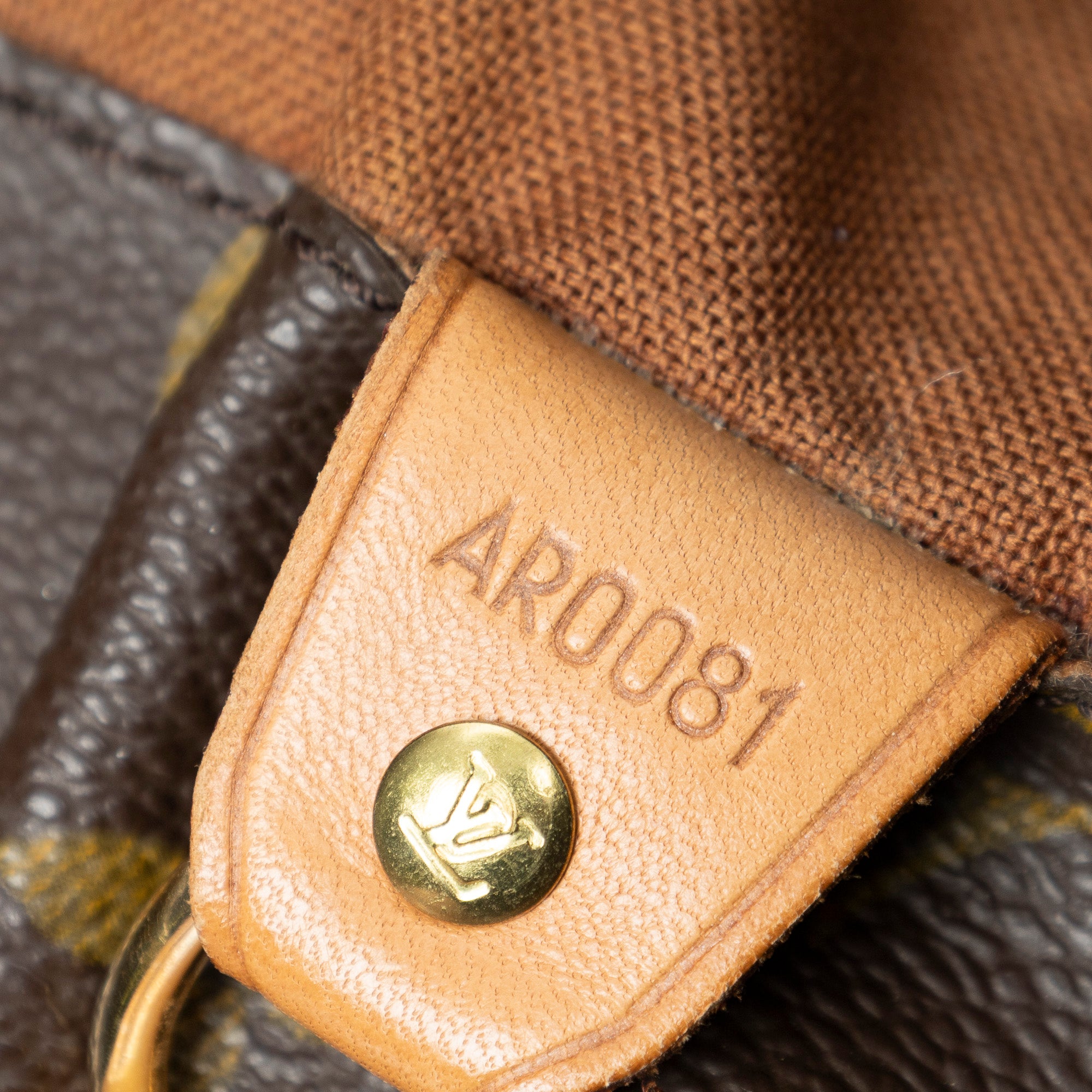 Shoulder Bag Cabas Alto Brown Monogram Canvas