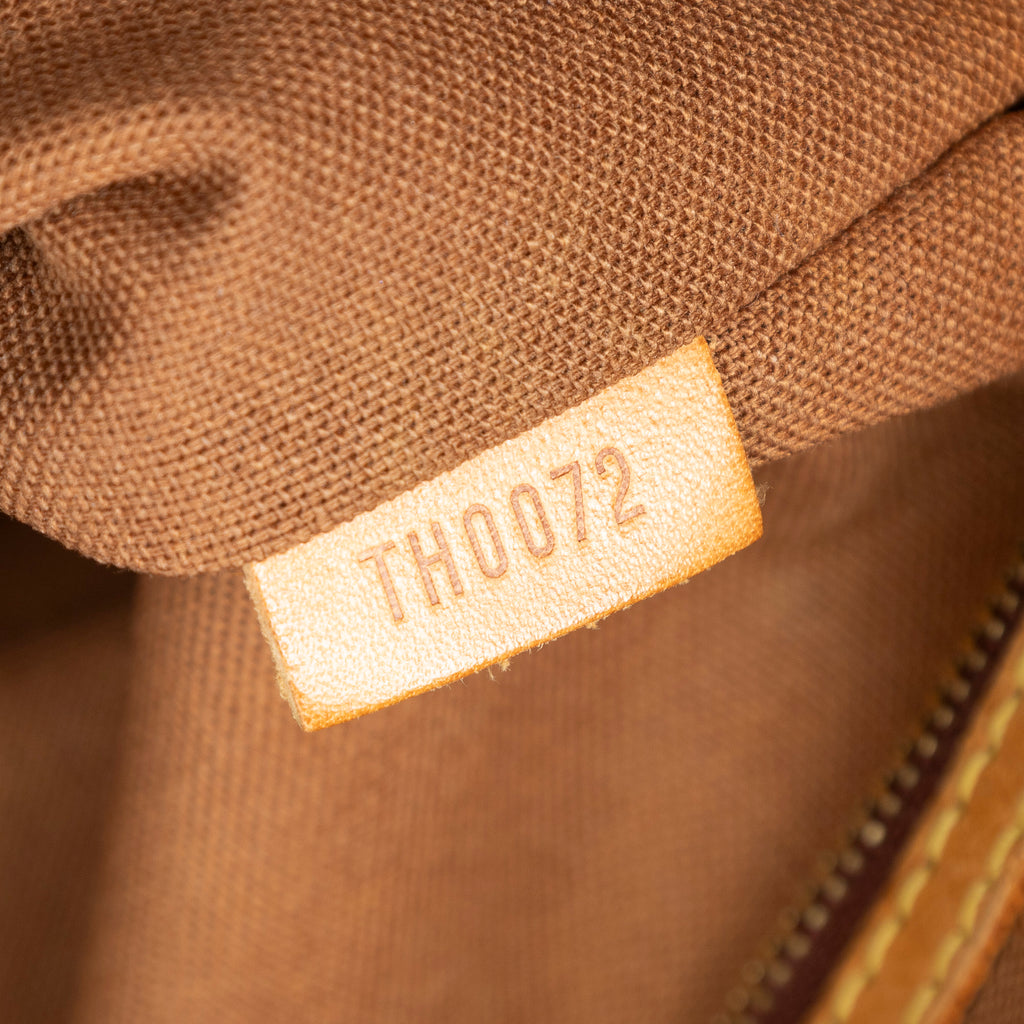 Shoulder Bag Cabas Mezzo Brown Monogram Canvas