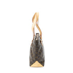 Shoulder Bag Cabas Piano Brown Monogram Canvas