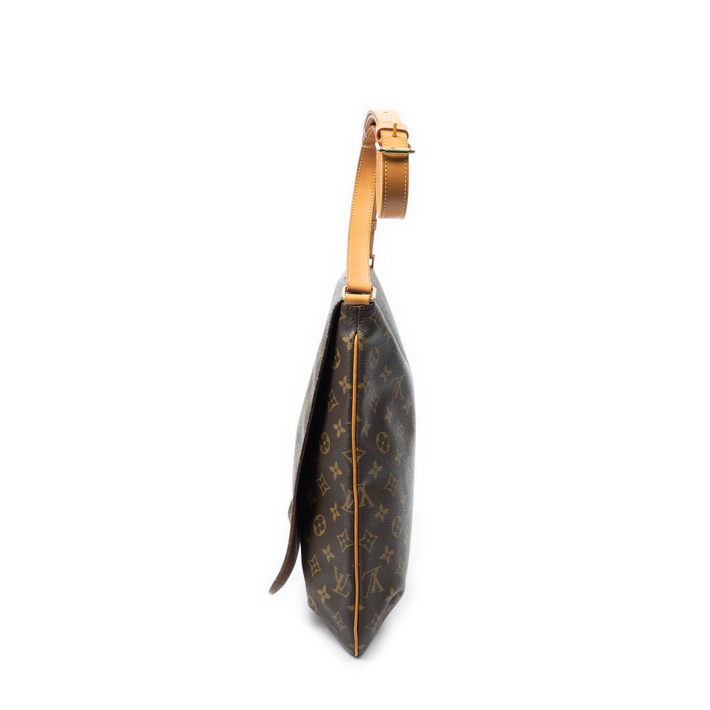 Shoulder Bag Musette Brown Monogram Canvas