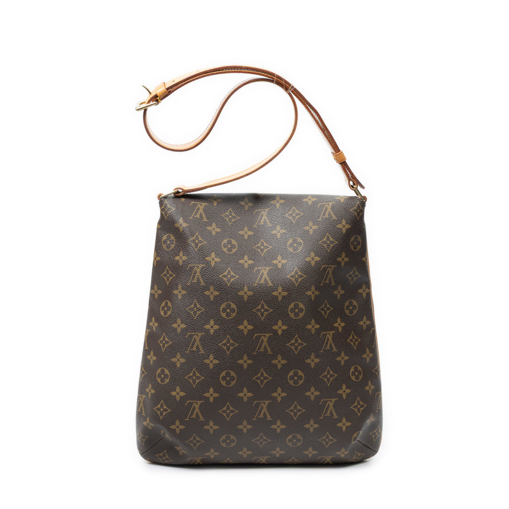 Shoulder Bag Musette Brown Monogram Canvas