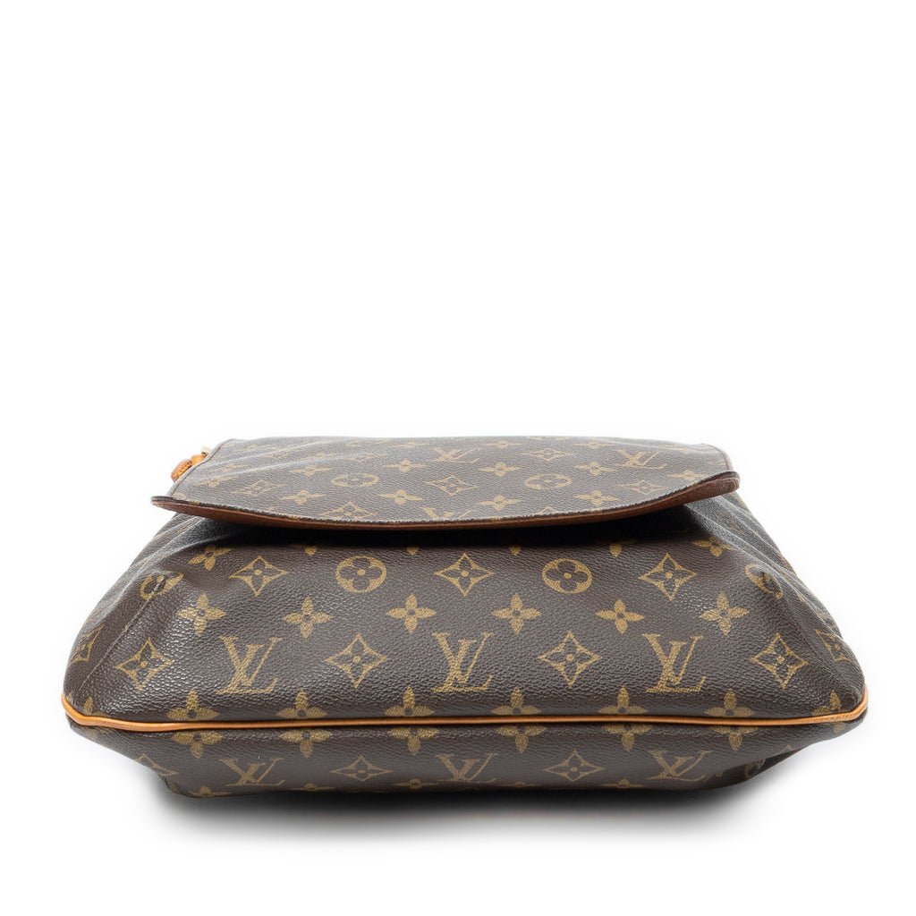 Shoulder Bag Musette Brown Monogram Canvas