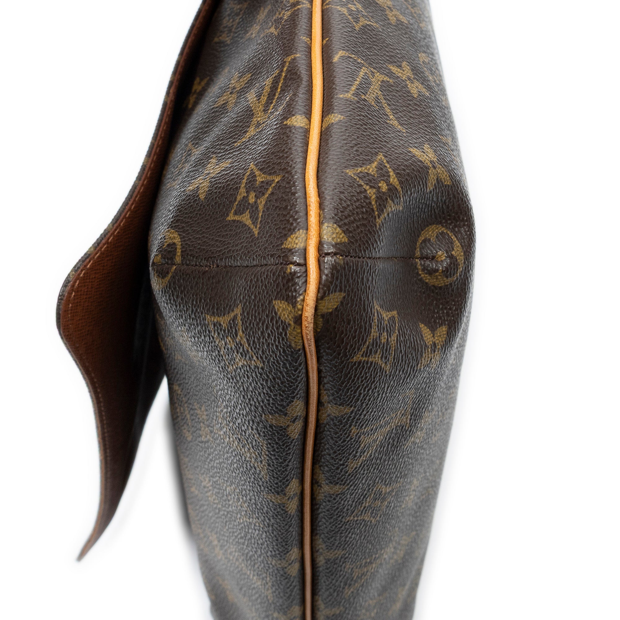 Shoulder Bag Musette Brown Monogram Canvas