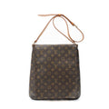 Shoulder Bag Musette Brown Monogram Canvas