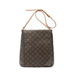 Shoulder Bag Musette Brown Monogram Canvas