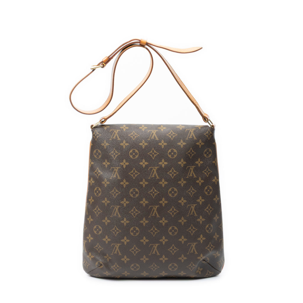 Shoulder Bag Musette Brown Monogram Canvas