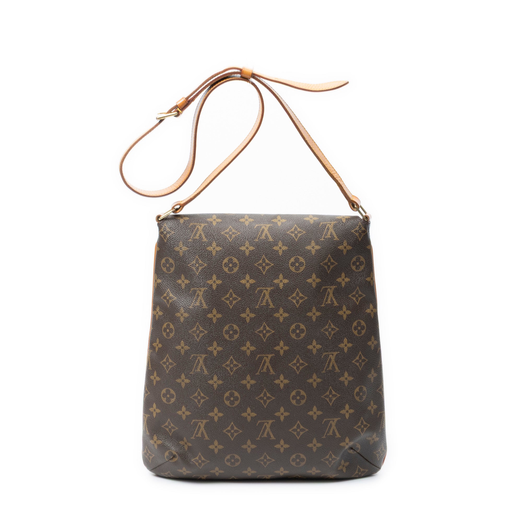 Shoulder Bag Musette Brown Monogram Canvas