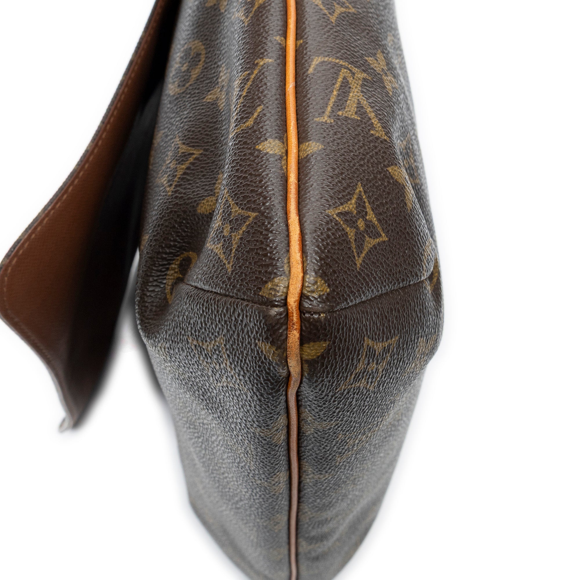 Shoulder Bag Musette Brown Monogram Canvas