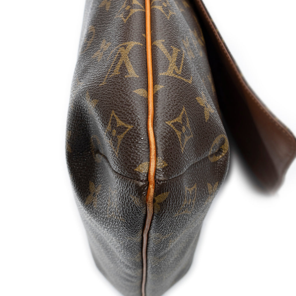 Shoulder Bag Musette Brown Monogram Canvas