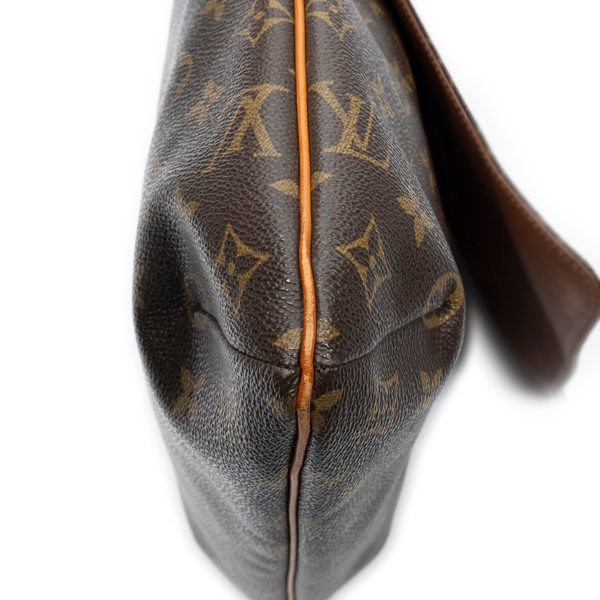Shoulder Bag Musette Brown Monogram Canvas