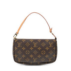 Pouch Pochette Accessoires Brown Monogram Canvas