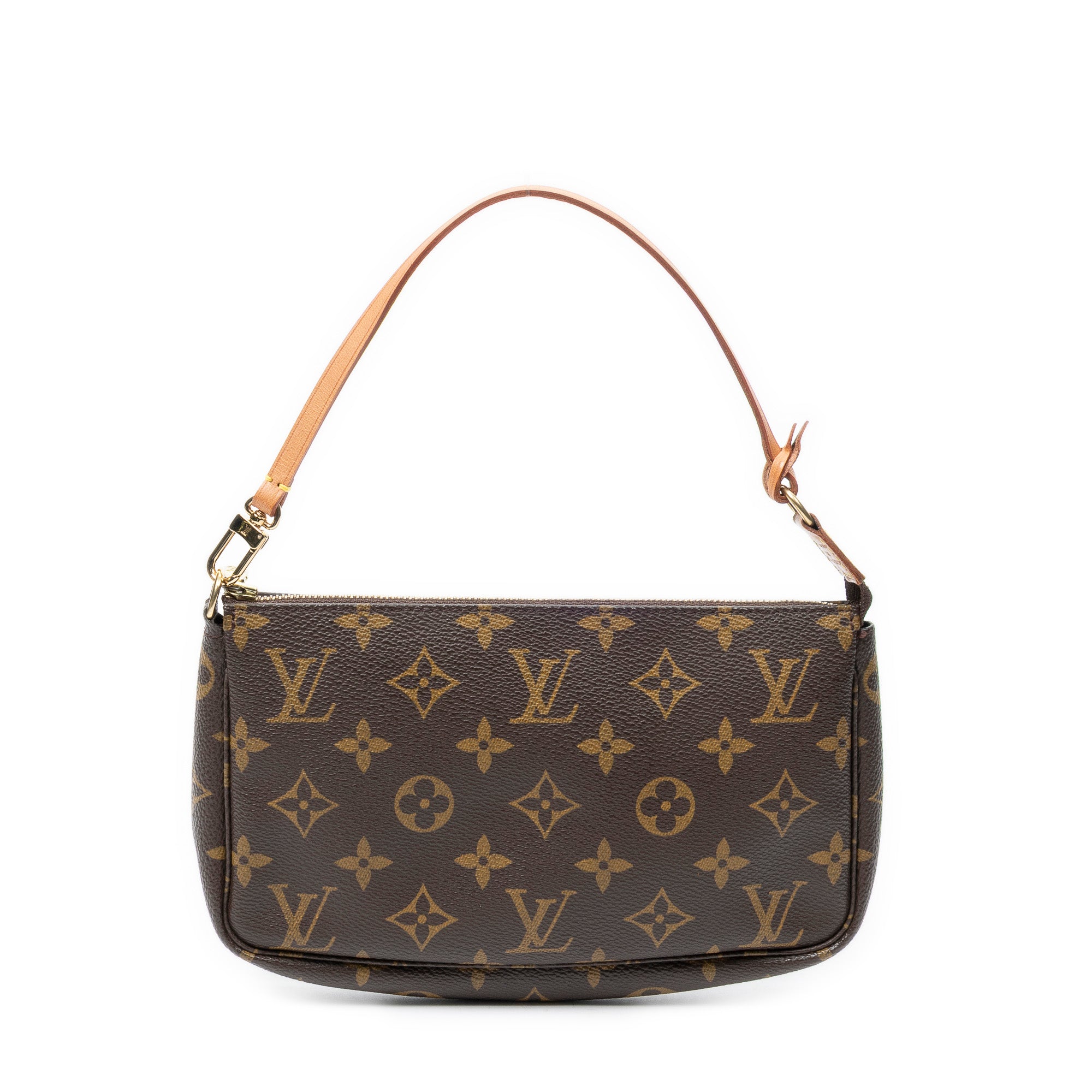 Pouch Pochette Accessoires Brown Monogram Canvas