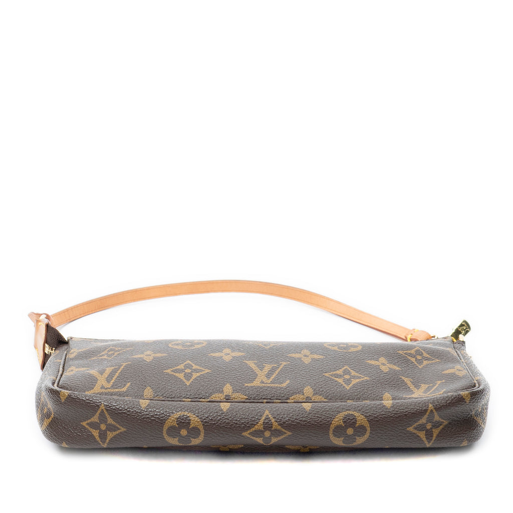 Pouch Pochette Accessoires Brown Monogram Canvas