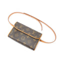 Waist Bag Florentine Brown Monogram Canvas