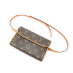 Waist Bag Florentine Brown Monogram Canvas