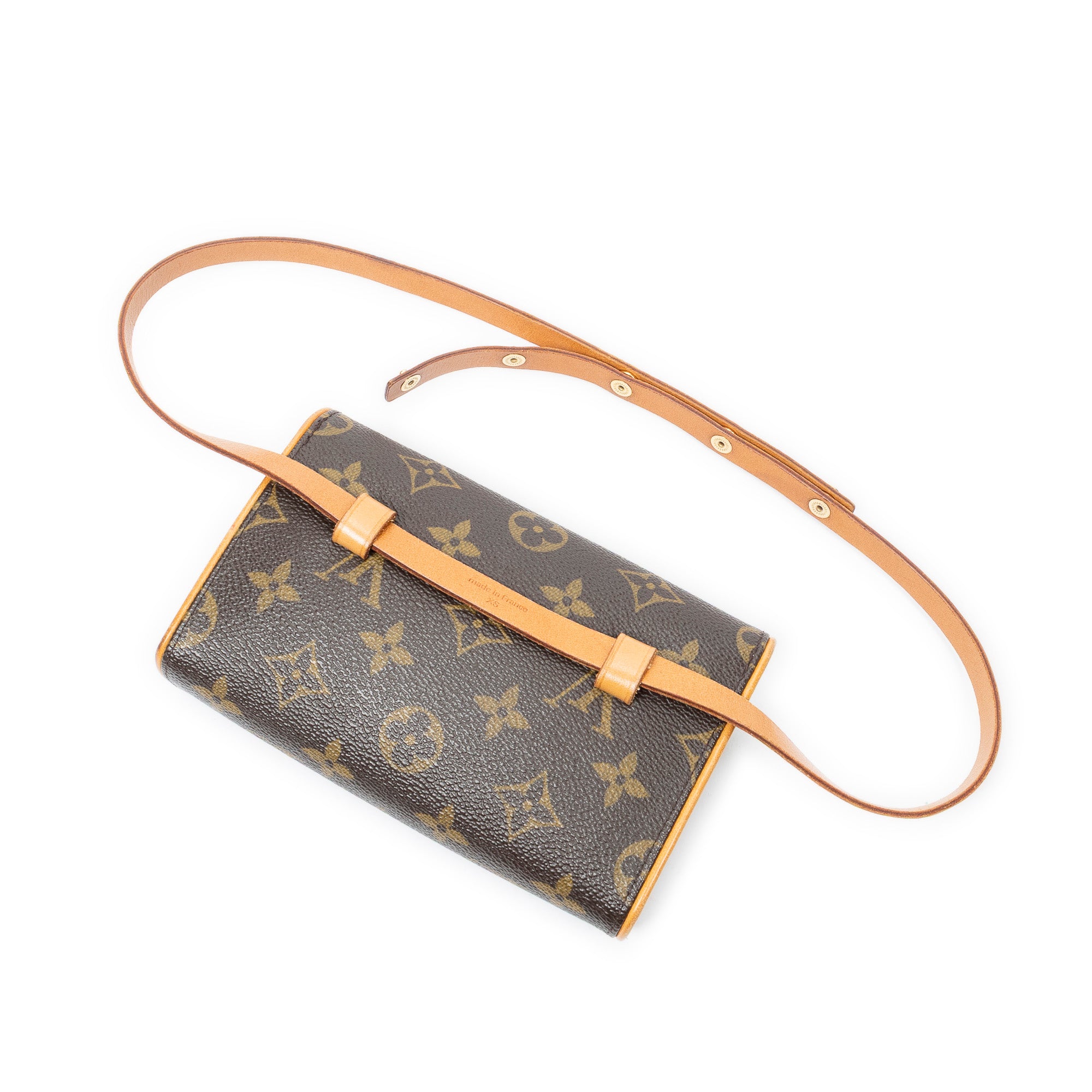 Waist Bag Florentine Brown Monogram Canvas