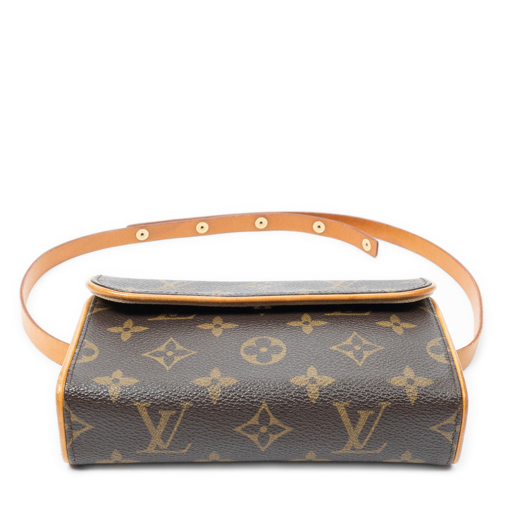 Waist Bag Florentine Brown Monogram Canvas