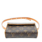 Waist Bag Florentine Brown Monogram Canvas