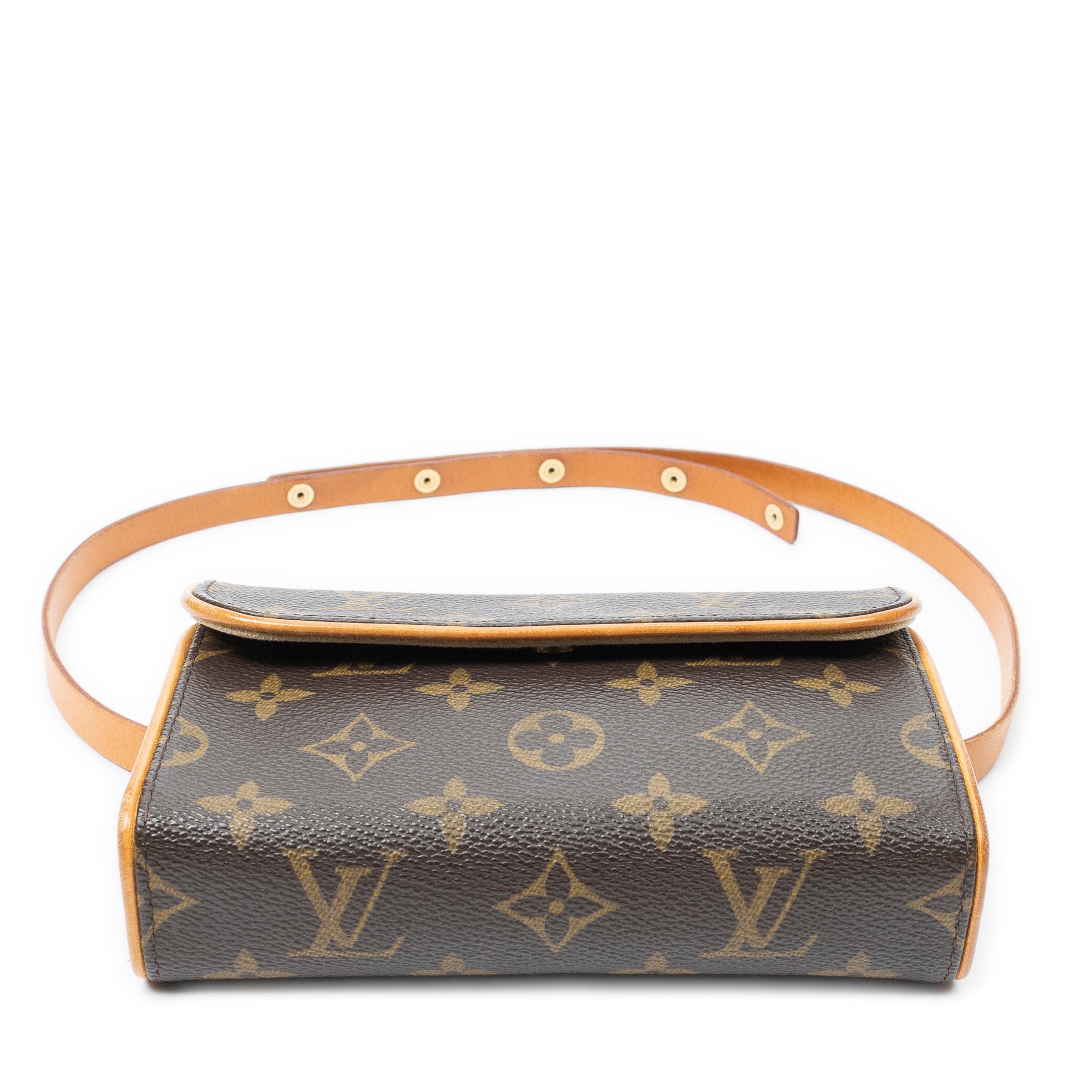 Waist Bag Florentine Brown Monogram Canvas
