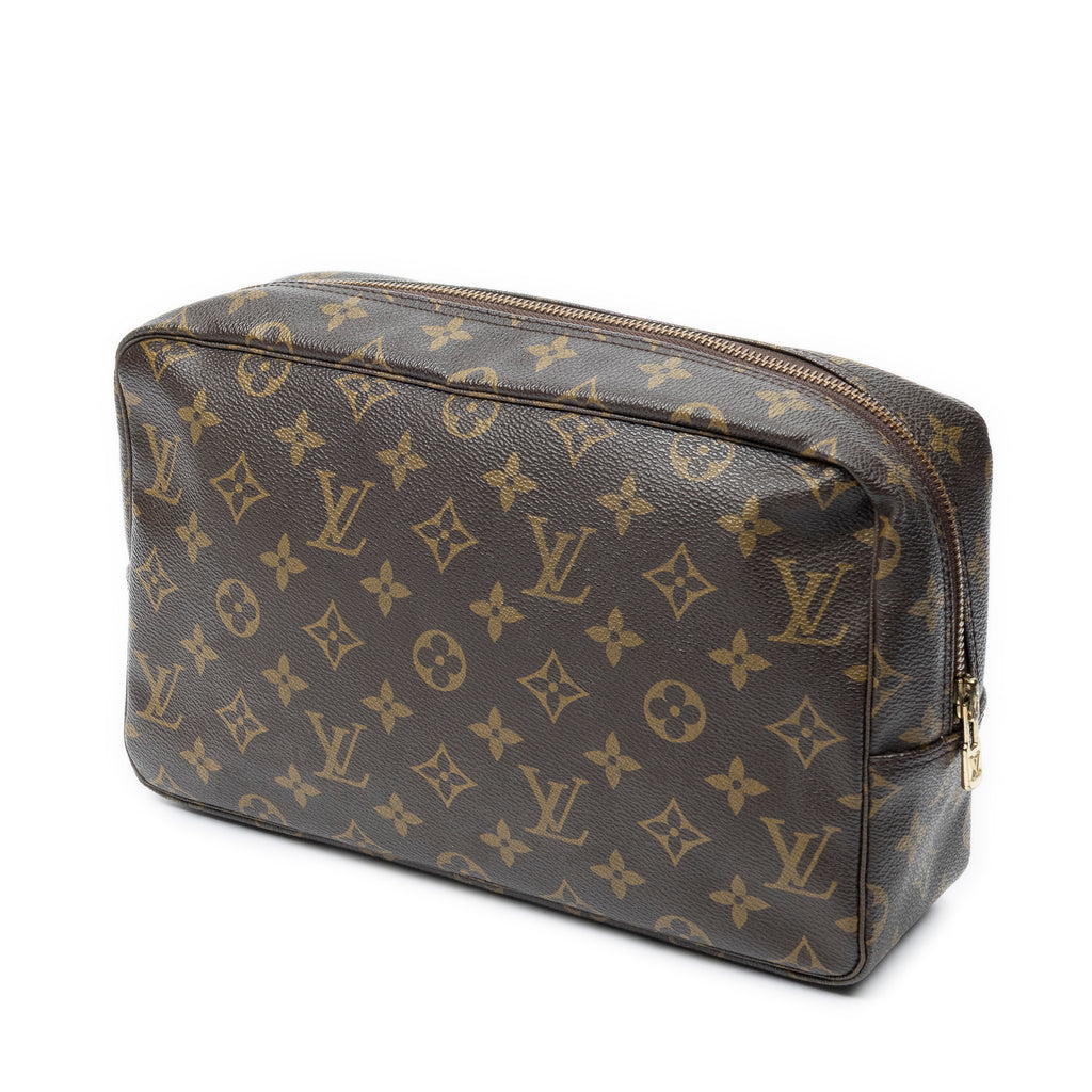 Pouch Toiletry Pouch GM Brown Monogram Canvas