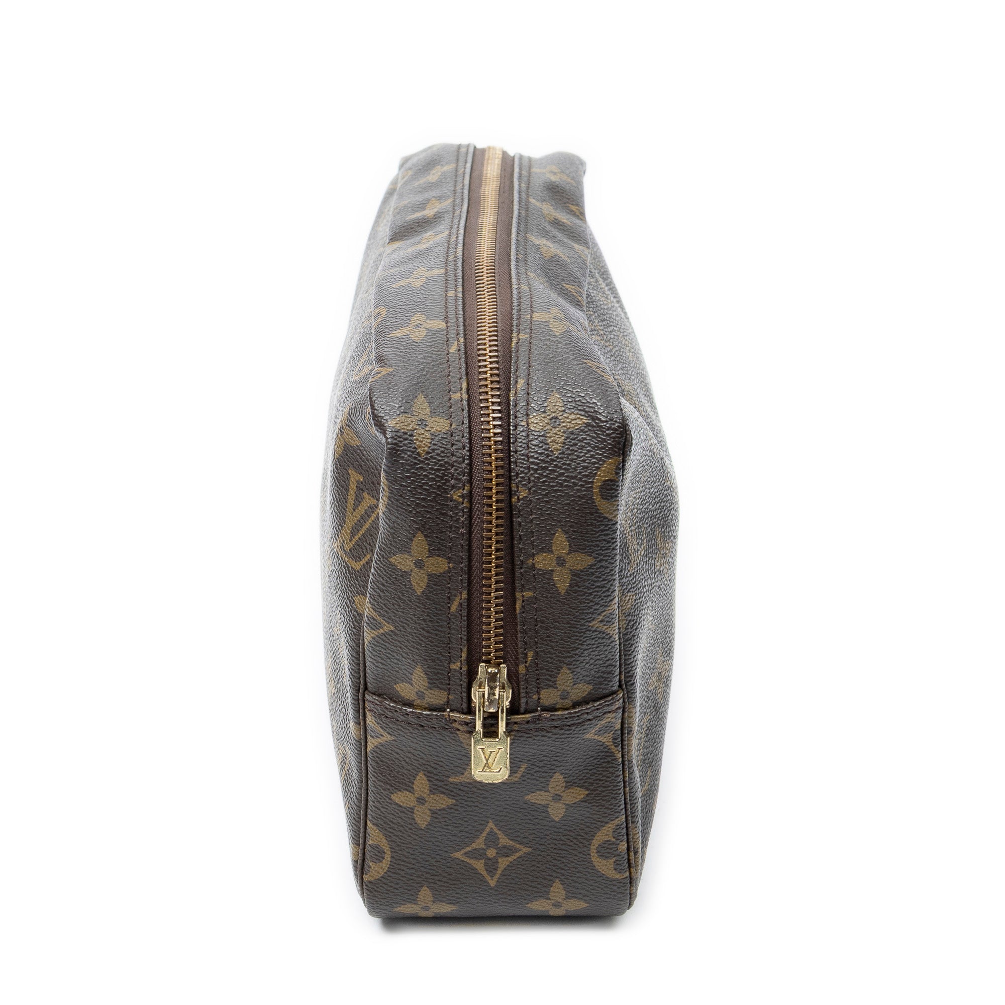 Pouch Toiletry Pouch GM Brown Monogram Canvas