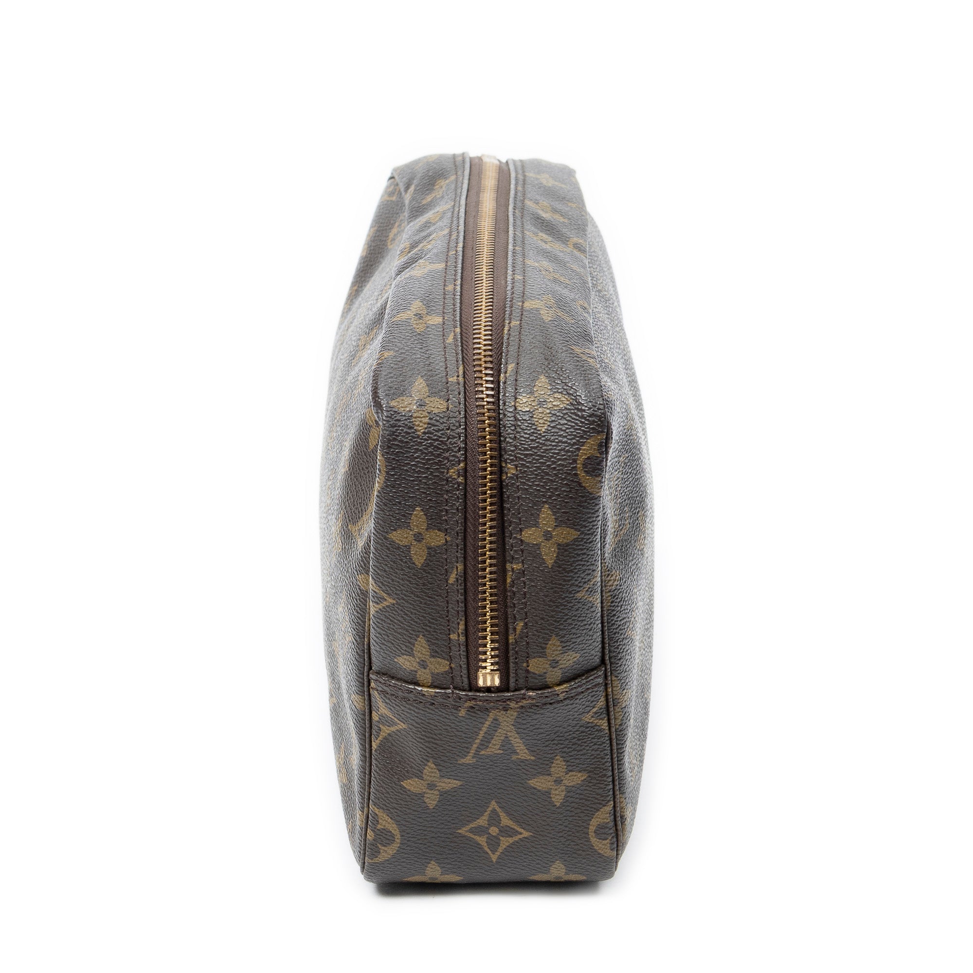 Pouch Toiletry Pouch GM Brown Monogram Canvas