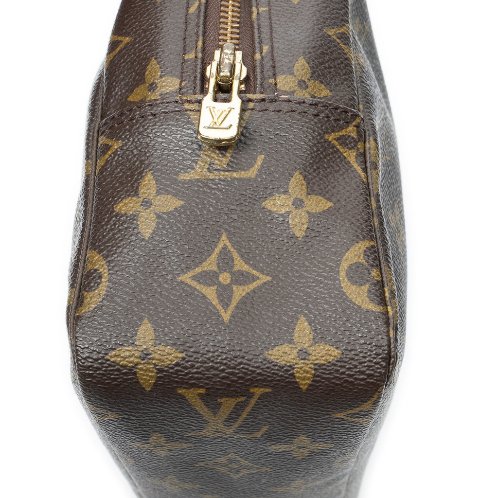 Pouch Toiletry Pouch GM Brown Monogram Canvas