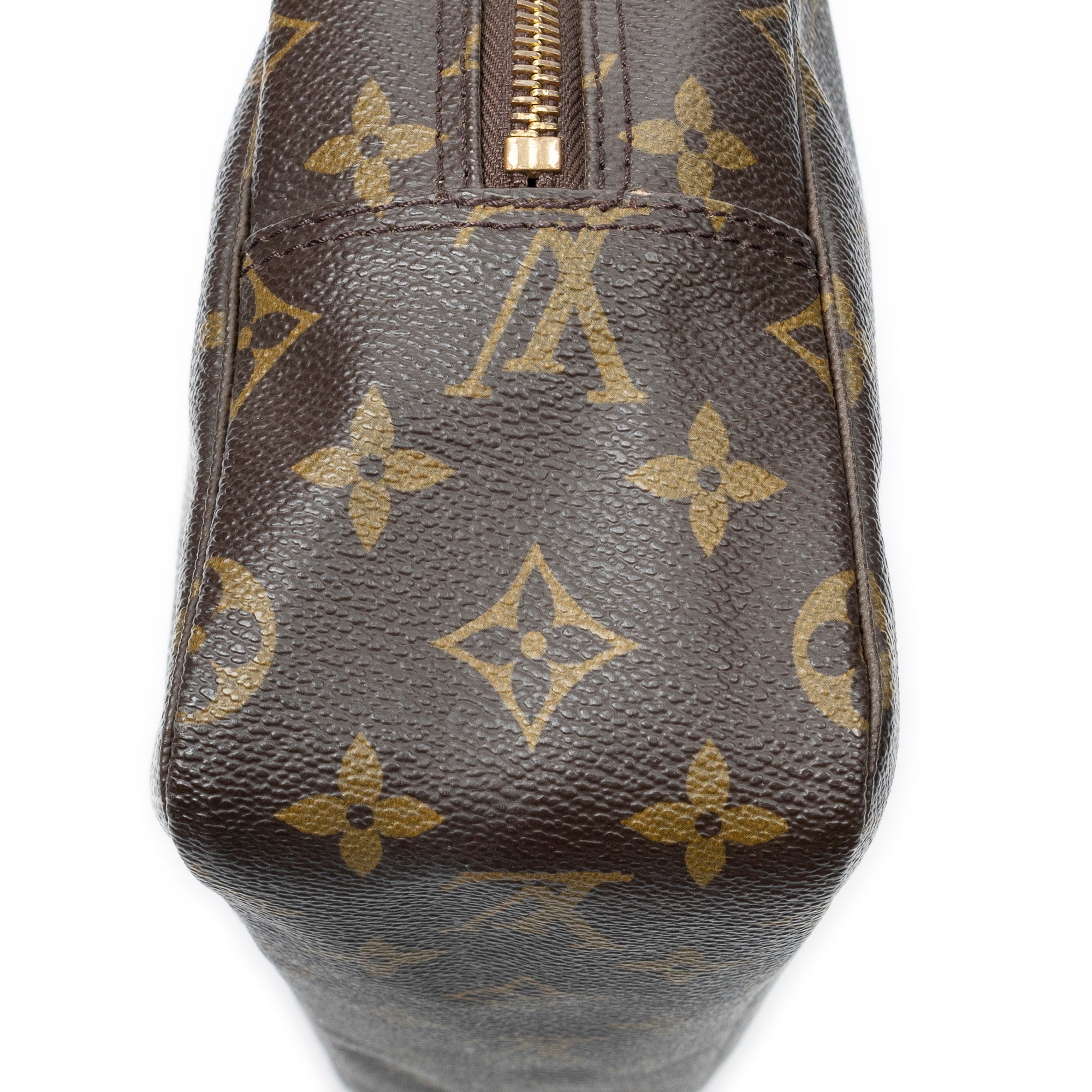 Pouch Toiletry Pouch GM Brown Monogram Canvas