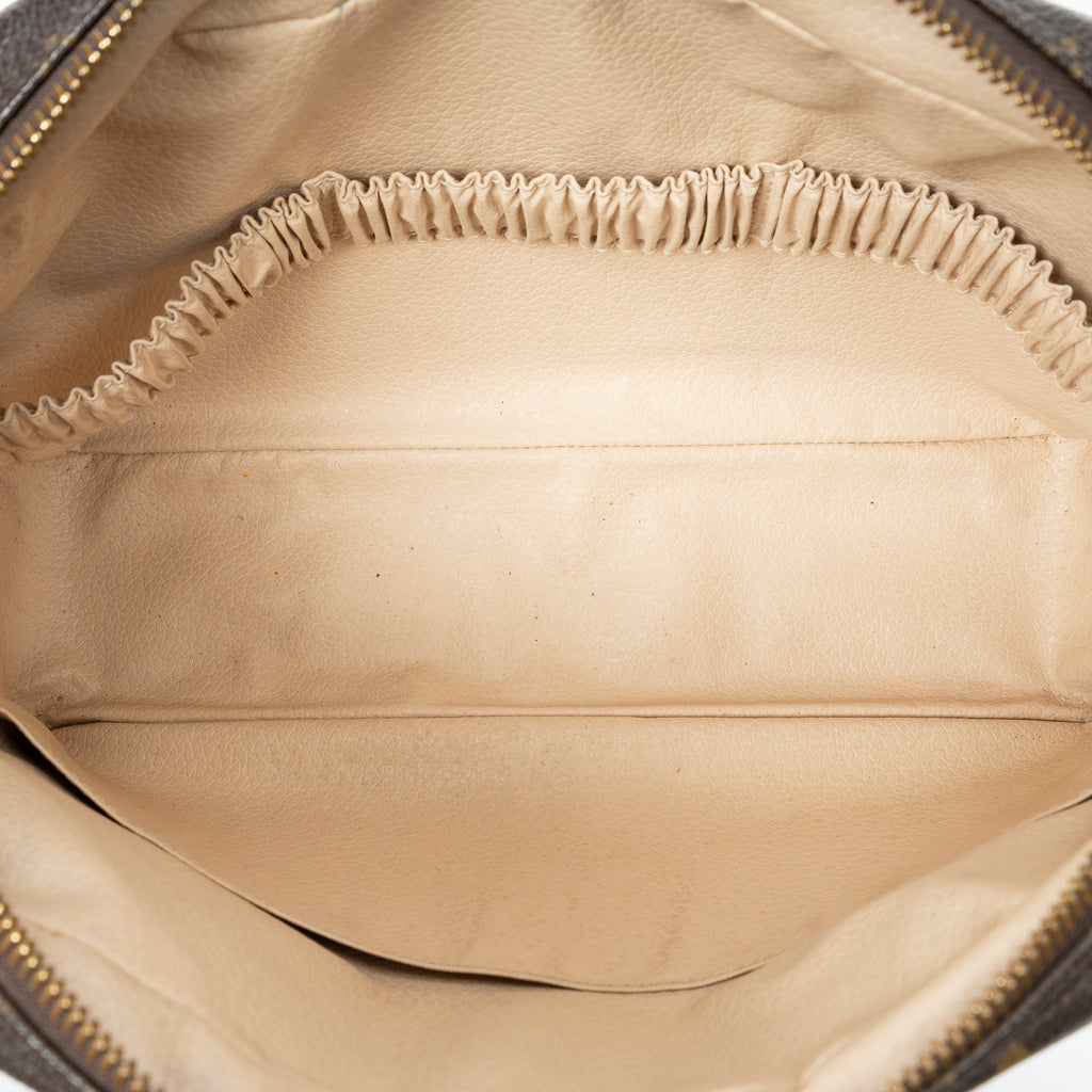 Pouch Toiletry Pouch GM Brown Monogram Canvas