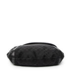 Shoulder Bag Abbey Convertible Tote Black Monogrammed Canvas