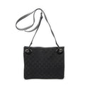 Shoulder Bag Eclipse Square Crossbody Black Monogrammed Canvas