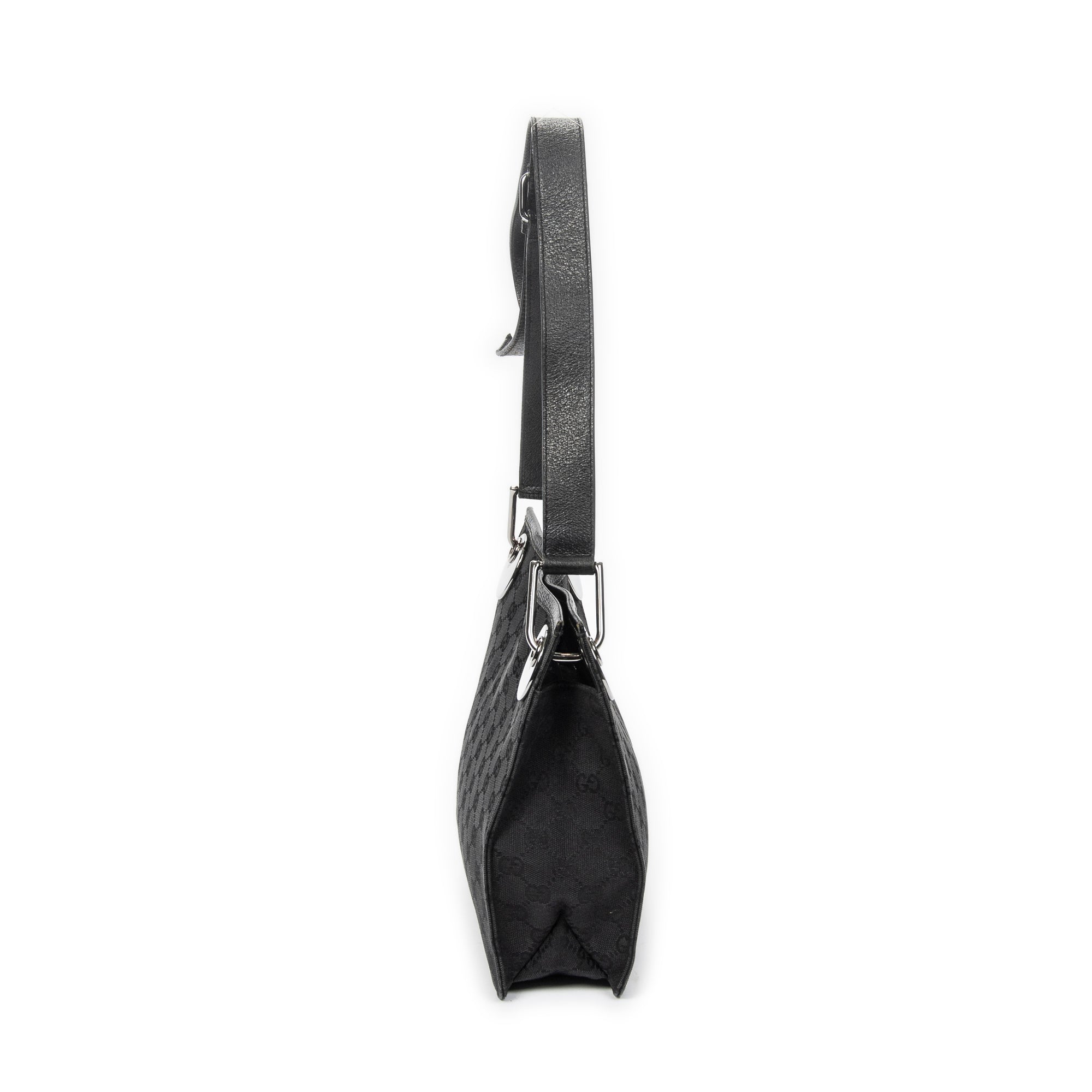 Shoulder Bag Eclipse Square Crossbody Black Monogrammed Canvas